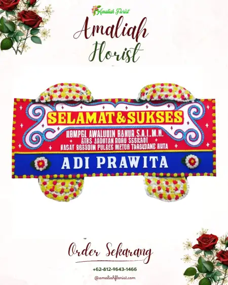 Papan Bunga Ucapan Selamat Samofa